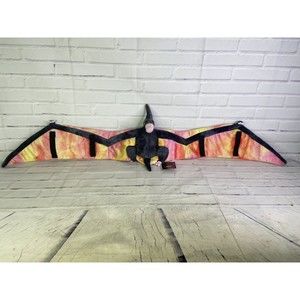 Jurassic Quest Pink Pterodactyl Long Wings Dinosaur Stuffed Animal Plush Toy 45"